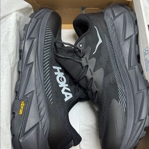 Hoka One One Black and Gray Rain & Snow Boots